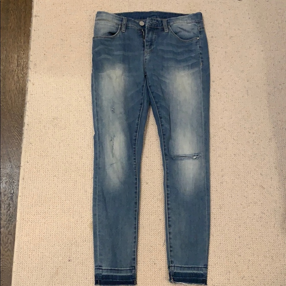 Blank NYC Jeans with One Hole